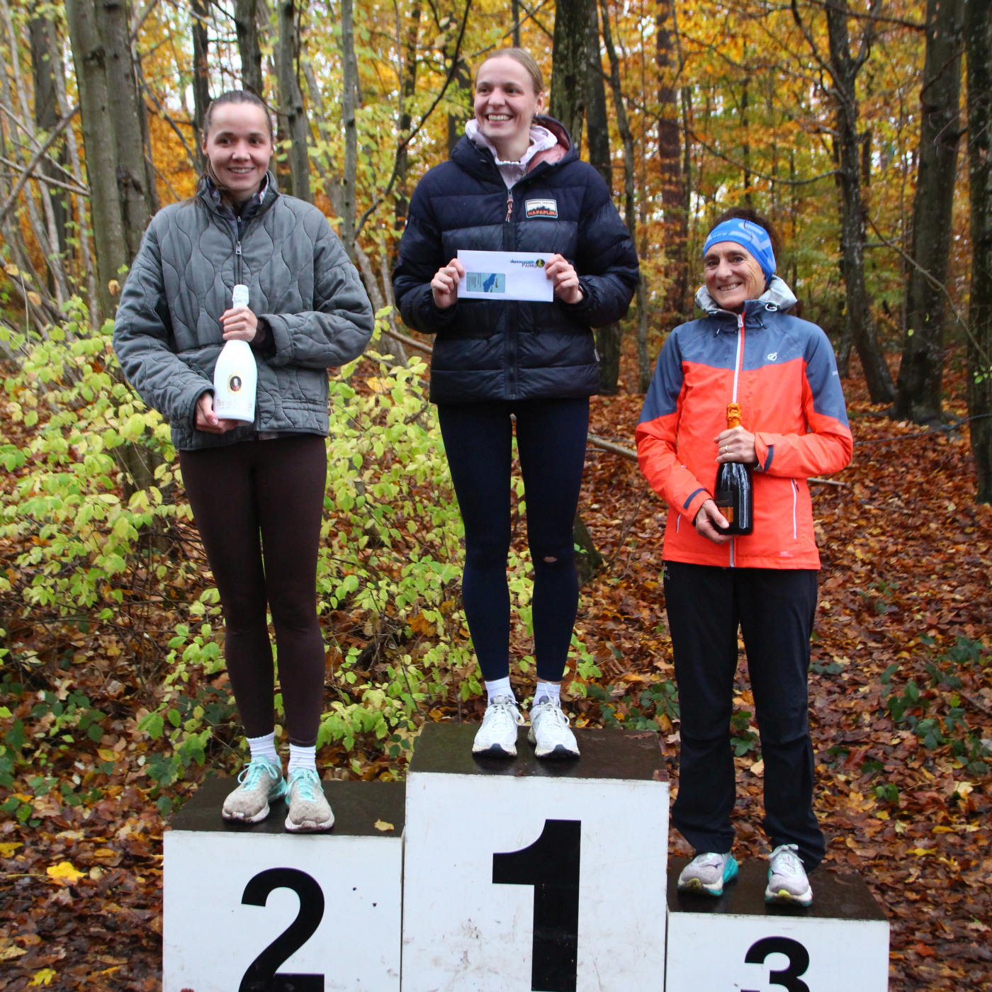 Siegerehrung Hauptlauf (weiblich)