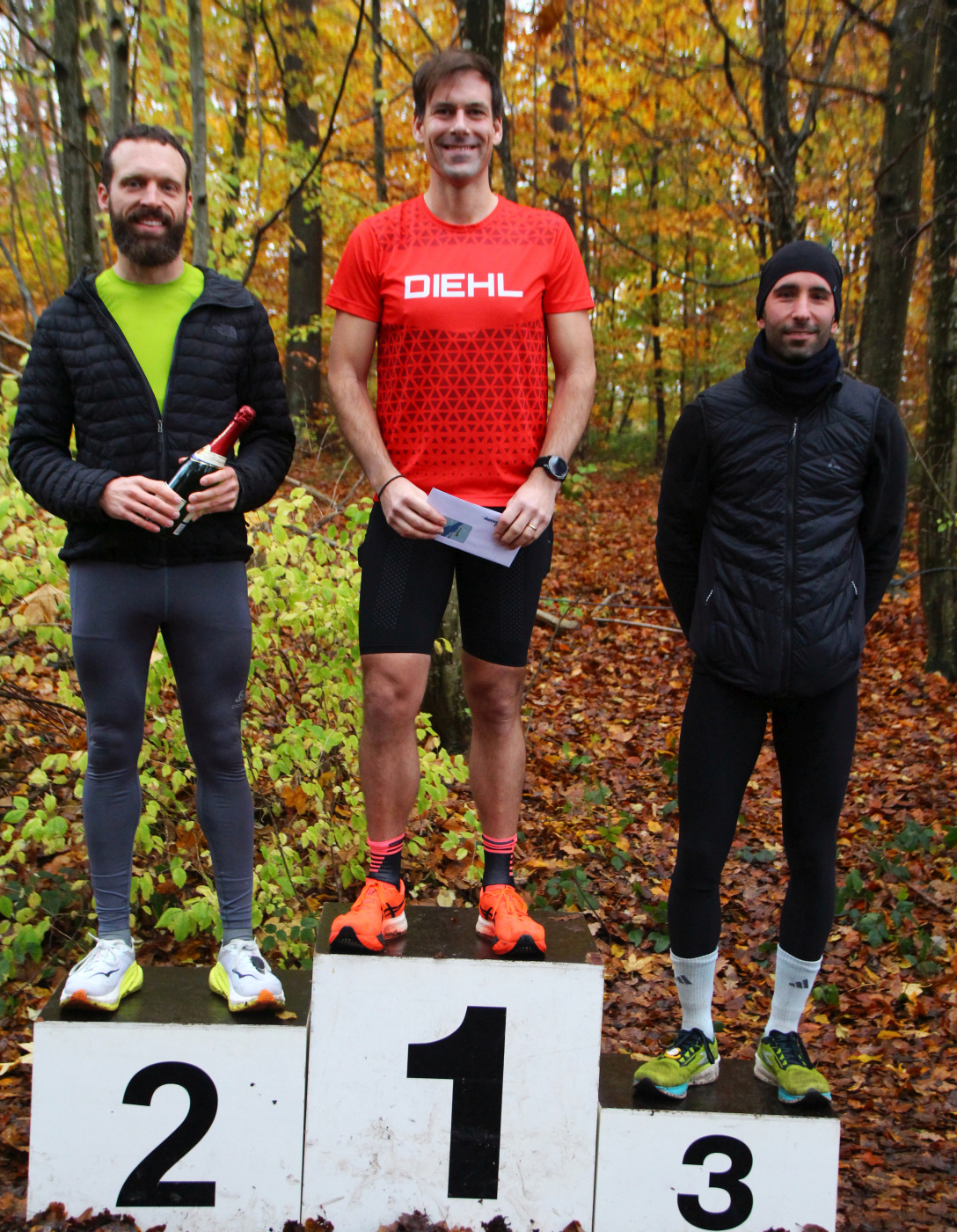 Siegerehrung Hauptlauf (männlich)