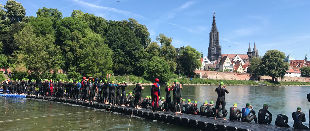 Ulm Triathlon Schwimmstart1